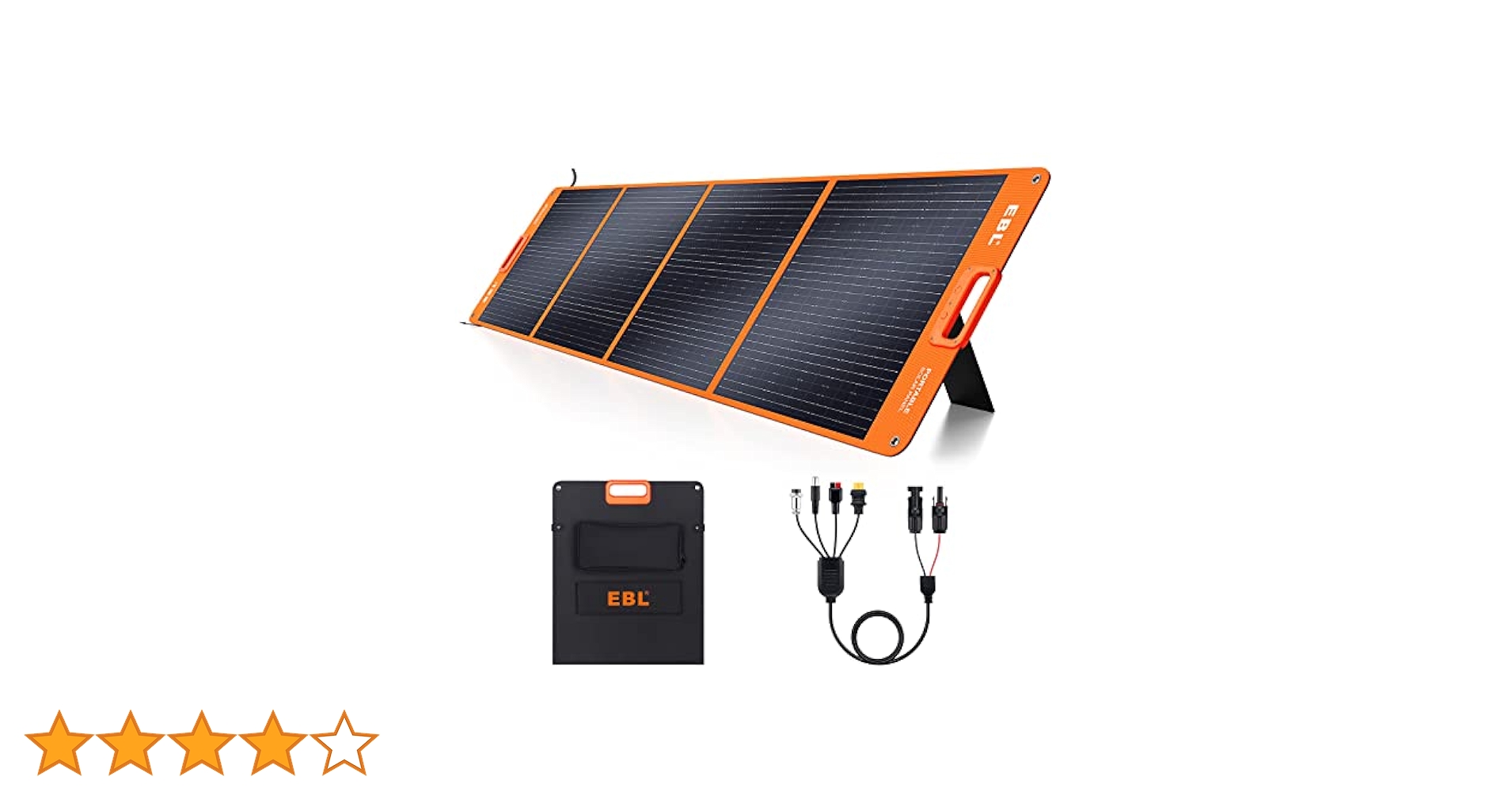 EBL ソーラーパネル 200W 折りたたみ 太陽光パネル ソーラーチャージャー Amazon.co.jp: EBL ソーラーパネル 200W 折りたたみ式 太陽光